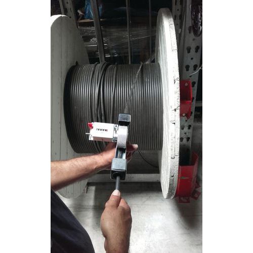 Contametri Meccanico A Rotella Verde - Misuratore Di Tessuti E Materiali (6 Cifre, 99999.9m)