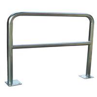 Barriera di sicurezza con piastra in acciaio galvanizzato - Viso