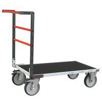 Carrello con sponda fissa - Pianale in legno 1000 x 600 mm - 600kg - Fimm