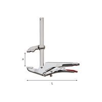 Pinze regolabili autobloccanti con ganascia superiore mobile