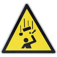 Cartello di pericolo - Caduta di oggetti - Manutan Expert