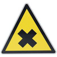 Cartello - Sostanze nocive o irritanti - Manutan Expert