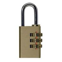 Lucchetto con combinazione - Ottone - Sign