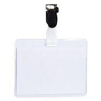 Set di porta-badge con clip opaco - Sign