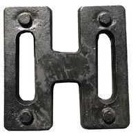 Zavorre per gazebo in acciaio e alluminio