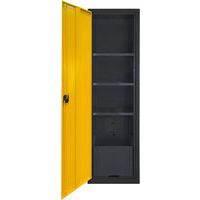 Armadio di sicurezza per batterie agli ioni di litio con serbatoio d'acqua