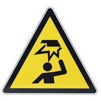 Cartello - Ostacolo in altezza - Manutan Expert