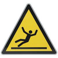 Cartello di pericolo - Superficie scivolosa - Manutan Expert