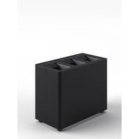 Cestino per la raccolta differenziata a tre scomparti - 24 L