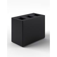 Cestino per la raccolta differenziata tre scomparti - 135 L