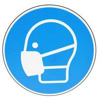 Cartello Mascherina obbligatoria - PVC - Manutan Expert