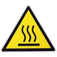 Cartello di pericolo - Superficie calda - Manutan Expert