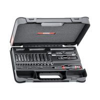 Cassetta di ABS con bussole esagonali  - 44 pezzi