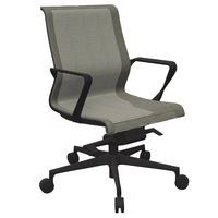 Sedia semi-direzionale da ufficio Dinamica Top fine serie - Quadrifoglio