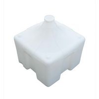 Damigiana 54 L autoportante in PE alimentare - impilabile