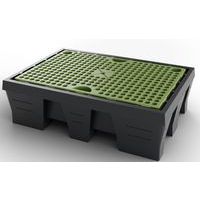 Vasca di raccolta 2 fusti 240 L - Carbone Light