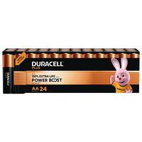 Pila alcalina AA Plus Powerboost - 24 unità - Duracell