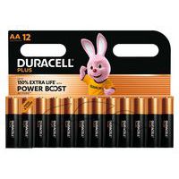 Pila alcalina AA Plus Powerboost - 12 unità - Duracell