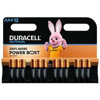 Pila alcalina Optimum AAA - 12 unità - Duracell