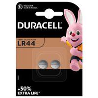 Pila a bottone alcalina LR44 V13GA - Confezione da 2 - Duracell
