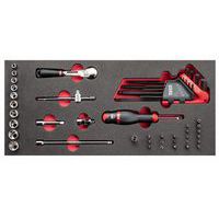 Modulo in spugna bicolore assortito   519 M 613AEB - 46 pezzi