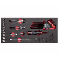 Modulo in spugna bicolore assortito 519 M 613AEA - 46 pezzi