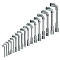 Serie di 17 chiavi a pipa doppie pesanti