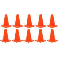 Cono senza strisce catarifrangenti da 30 cm - Lotto da 10 - Manutan Expert