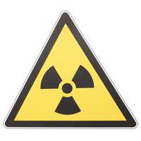 Cartello di pericolo - Sostanze radioattive - PVC - Manutan Expert