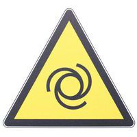 Cartello di pericolo - Avviamento automatico - PVC - Manutan Expert