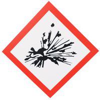 Cartello CLP - Rischio esplosione - PVC - Manutan Expert