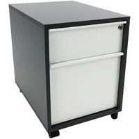 Cassettiera 1 cassetto scorrevole e 1 cassetto per cartelle sospese - Manutan Expert