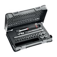 Cassetta di ABS con bussole esagonali  - 18 pezzi