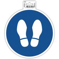 Cartello adesivo obbligatorio fermarsi - Exacompta