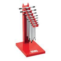 Serie di 8 chiavi a T con maschio esagonale