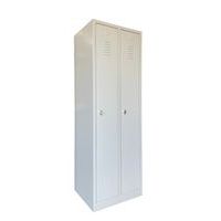 Armadietto ricondizionato - 2 colonne per industria pulita - Su base