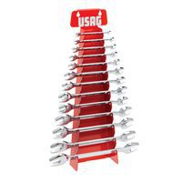 Serie di 13 chiavi a forchetta doppie