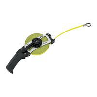 Rotella metrica con impugnatura e nastro in acciaio