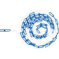 Catena in plastica in sacco - Blu/bianco