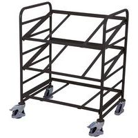 Carrello portacontenitori a norma europea - 825 x 610 mm - Capacità 200 kg