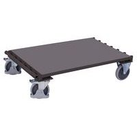 Carrello portapannelli ergonomico senza sponde - Capacità 1200 kg