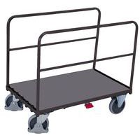 Carrello con 2 sponde tubolari - Portata 500 kg