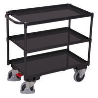 Carrello a 3 ripiani in metallo - Portata 400 kg