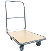 Carrello con sponda ribaltabile - Portata 250 kg - Manutan Expert