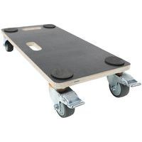 Base carrellata in legno con maniglia - Portata 200 kg - Manutan Expert