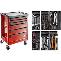 Carrello a rulli 6 cassetti con kit attrezzi V5 - Facom