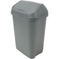 Pattumiera per sanitari con coperchio basculante 25 L - Manutan Expert