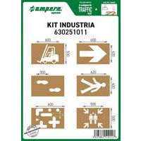 Maschera in cartone oliato riutilizzabile - Viabilità pallet 8 schede - Ampere System