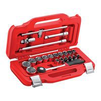 Cassetta modulare con bussole esagonali - 22 pezzi