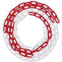 Catena in plastica ecologica in sacco - Rosso/Bianco